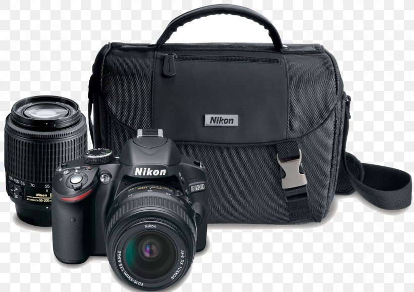Nikon D3200 Nikon D3400 Nikon D3300 Nikon D5600 Digital SLR, PNG, 1383x976px, Nikon D3200, Bag, Camera, Camera Accessory, Camera Lens Download Free