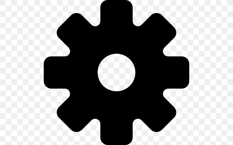 Black Gear Clip Art, PNG, 512x512px, Gear, Black And White, Black Gear, Engineering Fit, Mechanical Engineering Download Free