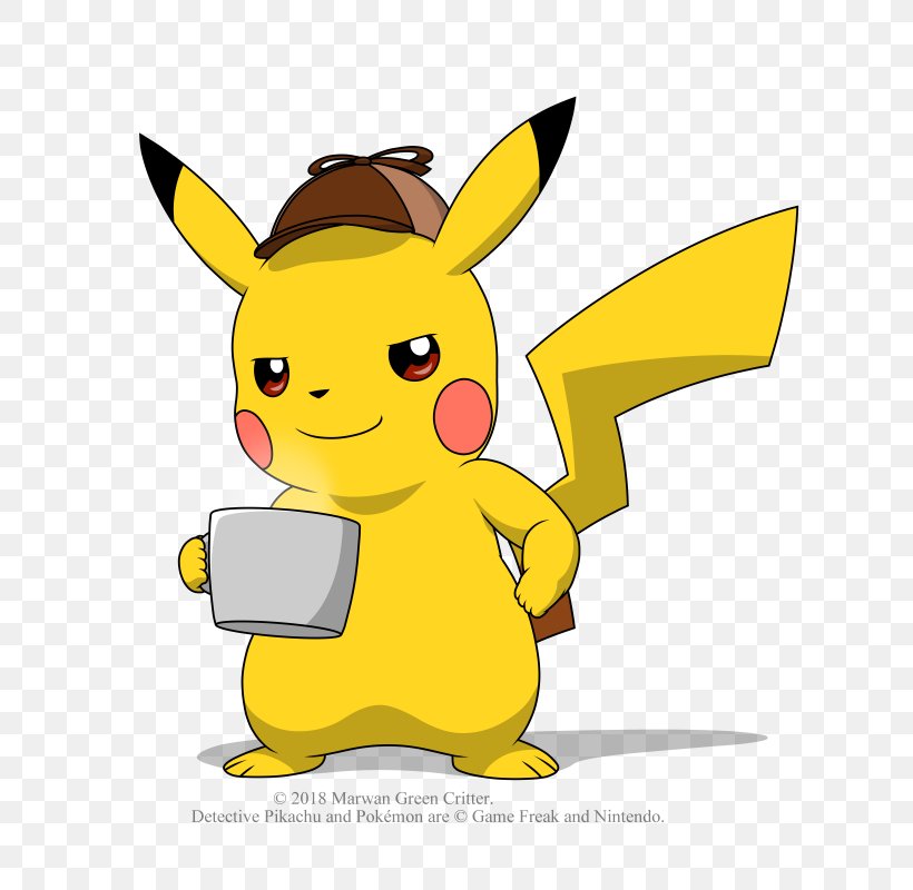 Detective Pikachu DeviantArt Ash Ketchum, PNG, 800x800px, Detective Pikachu, Art, Artist, Ash Ketchum, Cartoon Download Free