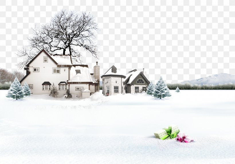 Snow Winter Lidong Photography, PNG, 1807x1265px, Snow, Blizzard, Cottage, Fir, Freezing Download Free