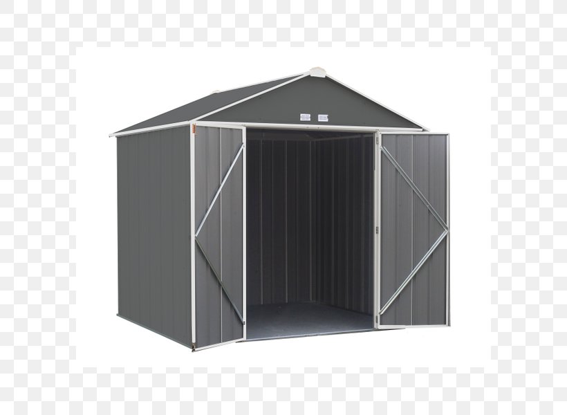 Arrow EZEE Shed Steel Garden Galvanization, PNG, 600x600px, Shed, Charcoal, Firewood, Framing, Gable Download Free