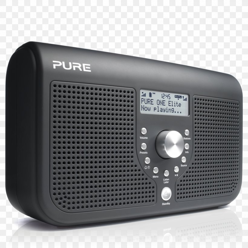 Digital Radio Digital Audio Broadcasting FM Broadcasting Pure, PNG, 2500x2500px, Radio, Audio, Communication Device, Digital Audio Broadcasting, Digital Data Download Free