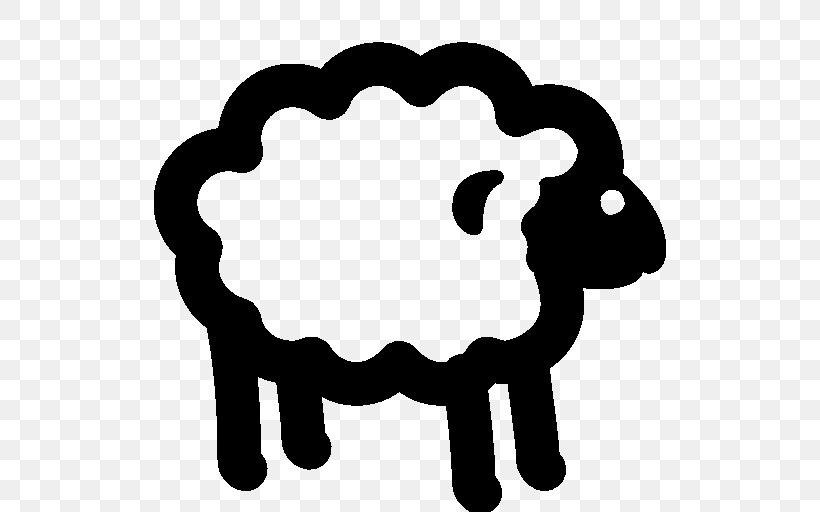 Sheep, PNG, 512x512px, Sheep, Area, Autocad Dxf, Black, Black And White Download Free