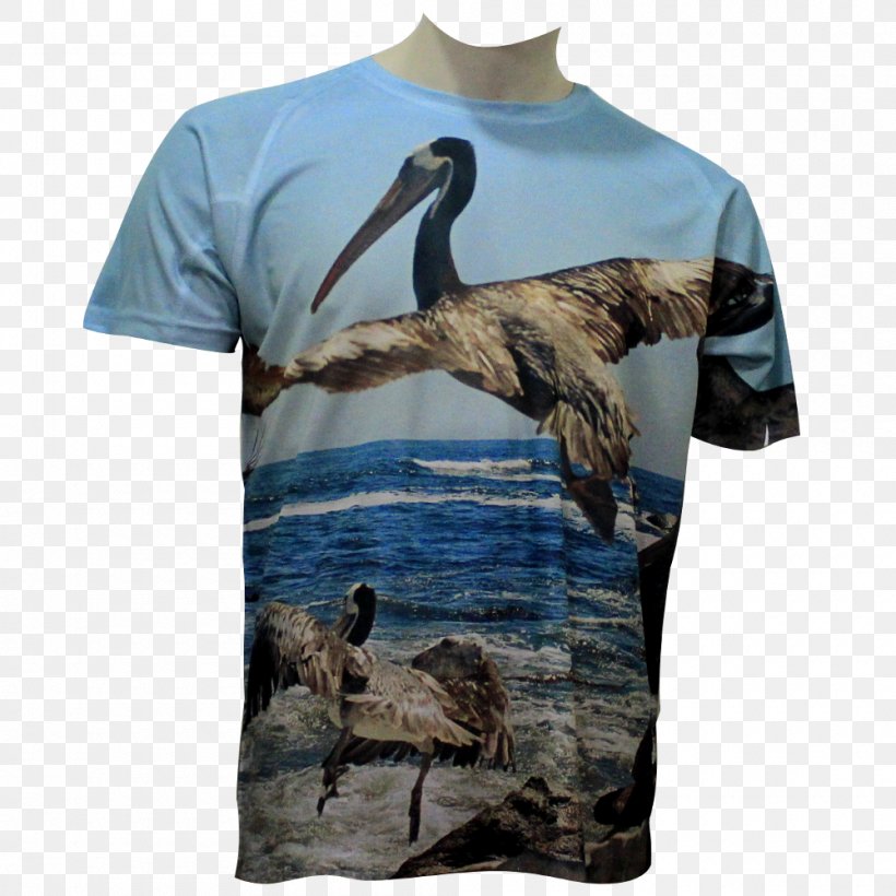T-shirt Neck Water Bird, PNG, 1000x1000px, Tshirt, Beak, Bird, Ducks Geese And Swans, Fauna Download Free