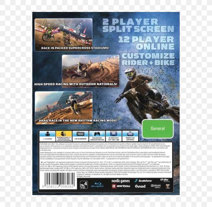 MX Vs. ATV Supercross Assassin's Creed Syndicate PlayStation 3 Video Game, PNG, 700x800px, Mx Vs Atv Supercross, Advertising, Cdppl, Film, Mx Vs Atv Download Free