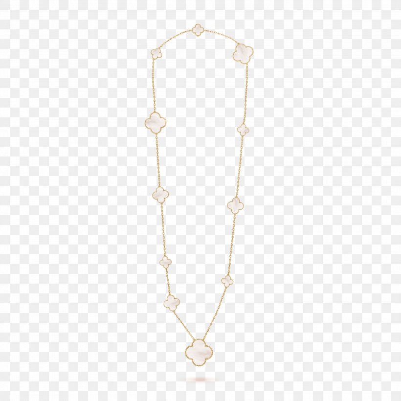 Necklace Gold Van Cleef & Arpels Nacre Jewellery, PNG, 3000x3000px, Necklace, Body Jewelry, Bracelet, Chain, Charm Bracelet Download Free