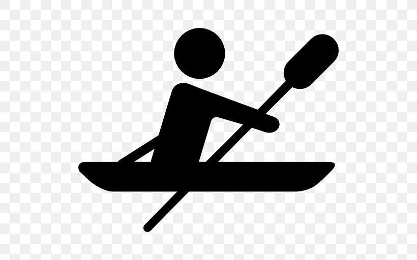Rowing Sport Clip Art, PNG, 512x512px, Rowing, Artwork, Black And White, Canoe, Kayak Download Free