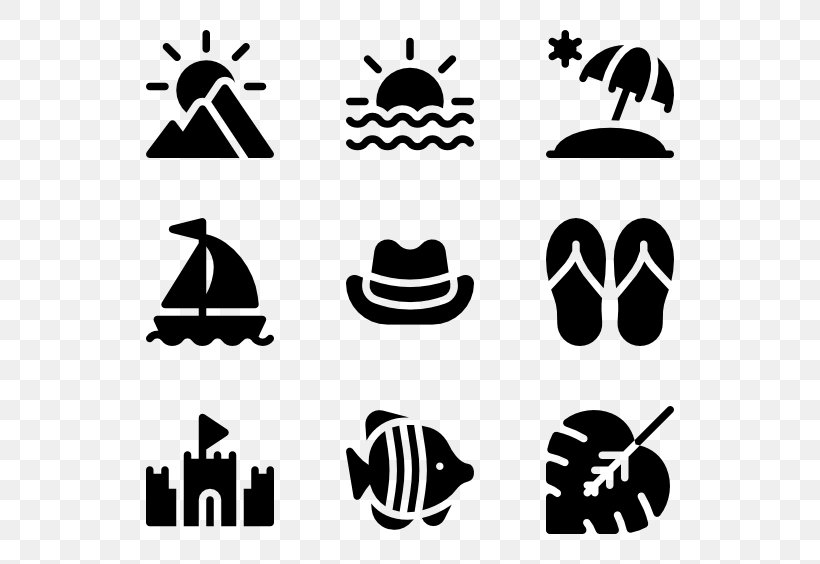 Tropical Fonts, PNG, 600x564px, Emoticon, Black, Black And White, Brand, Drawing Download Free