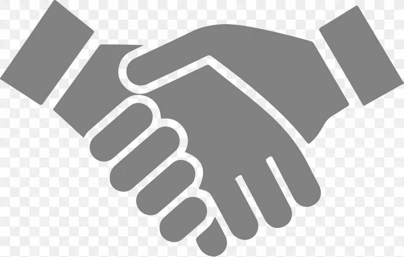 Handshake, PNG, 2042x1301px, Handshake, Black, Black And White, Brand, Business Download Free