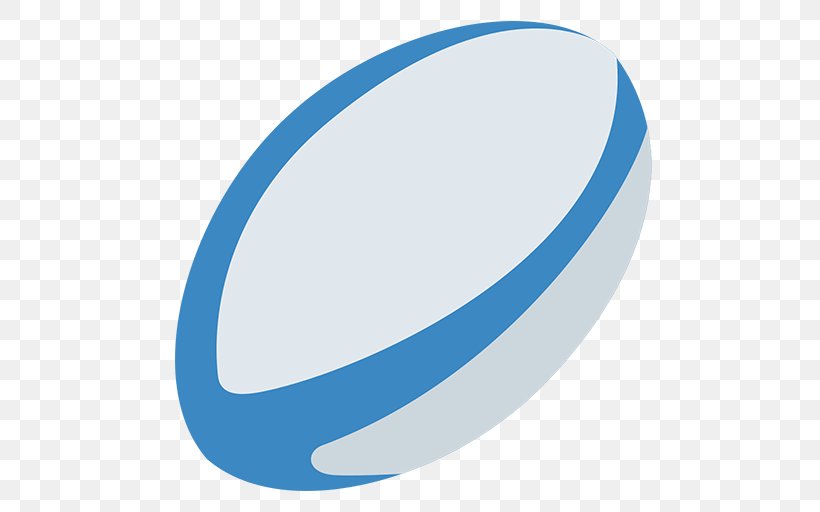 Rugby Union Emoji Rugby League Rugby Ball, PNG, 512x512px, Rugby, American Football, Azure, Ball, Blue Download Free