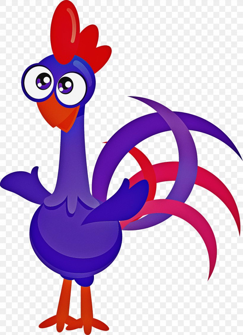 Rooster Chicken Clip Art Cartoon Bird, PNG, 2239x3086px, Rooster, Beak, Bird, Cartoon, Chicken Download Free