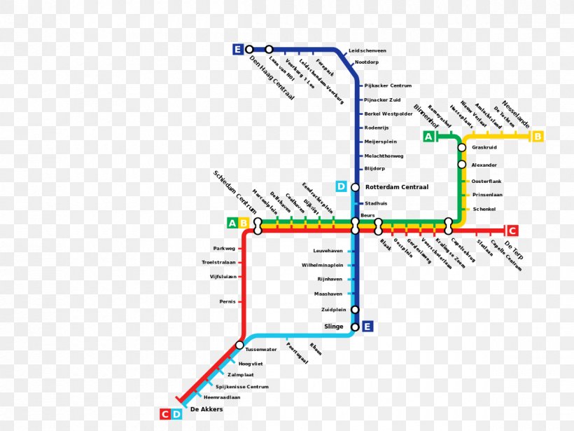 Randstad Rotterdam Centraal Station Schiedam Rapid Transit, PNG, 1200x900px, Randstad, Area, Commuter Station, Diagram, Erasmus Line Download Free