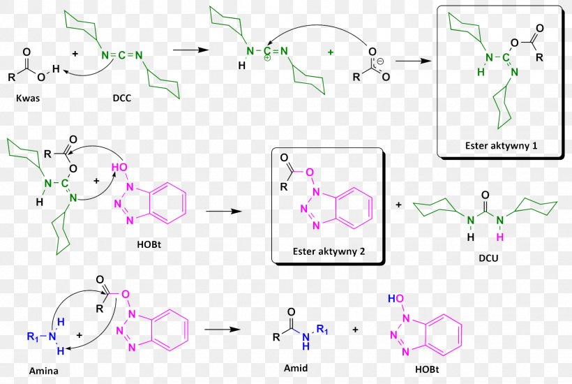 Hydroxybenzotriazole Amide Peptide Synthesis Chemical Synthesis Peptide Bond, PNG, 1735x1165px, Watercolor, Cartoon, Flower, Frame, Heart Download Free