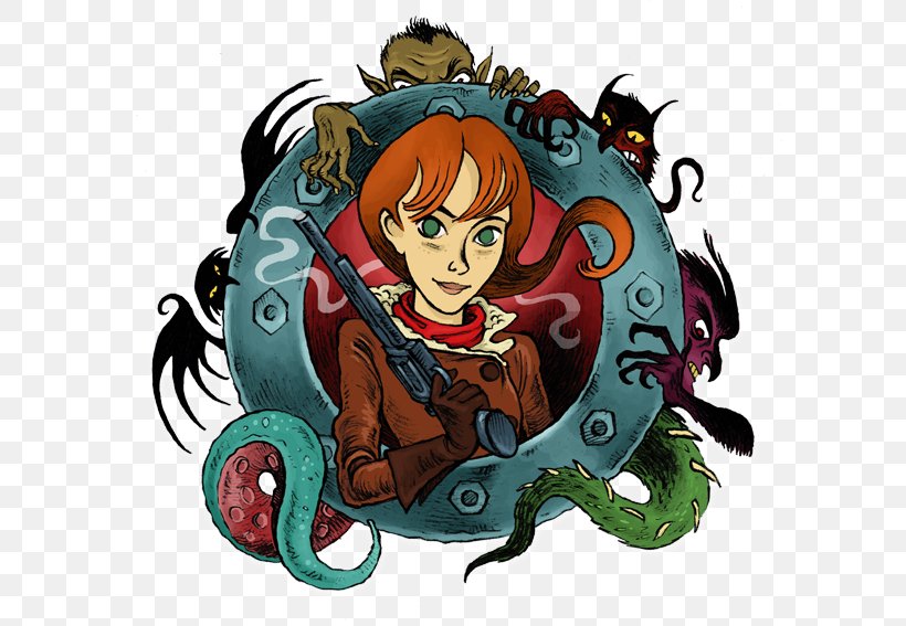 Scarlett Hart: Monster Hunter Octopus Cartoon, PNG, 600x567px, Octopus, Art, Cartoon, Fictional Character, Legendary Creature Download Free