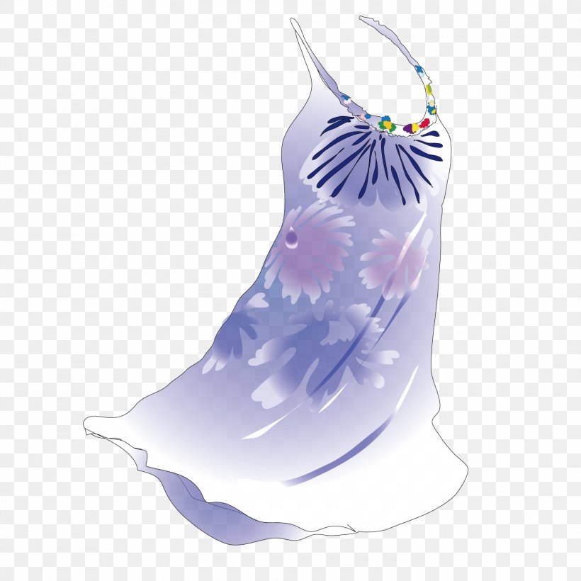 Blue Dress Clothing, PNG, 1500x1501px, Watercolor, Cartoon, Flower, Frame, Heart Download Free
