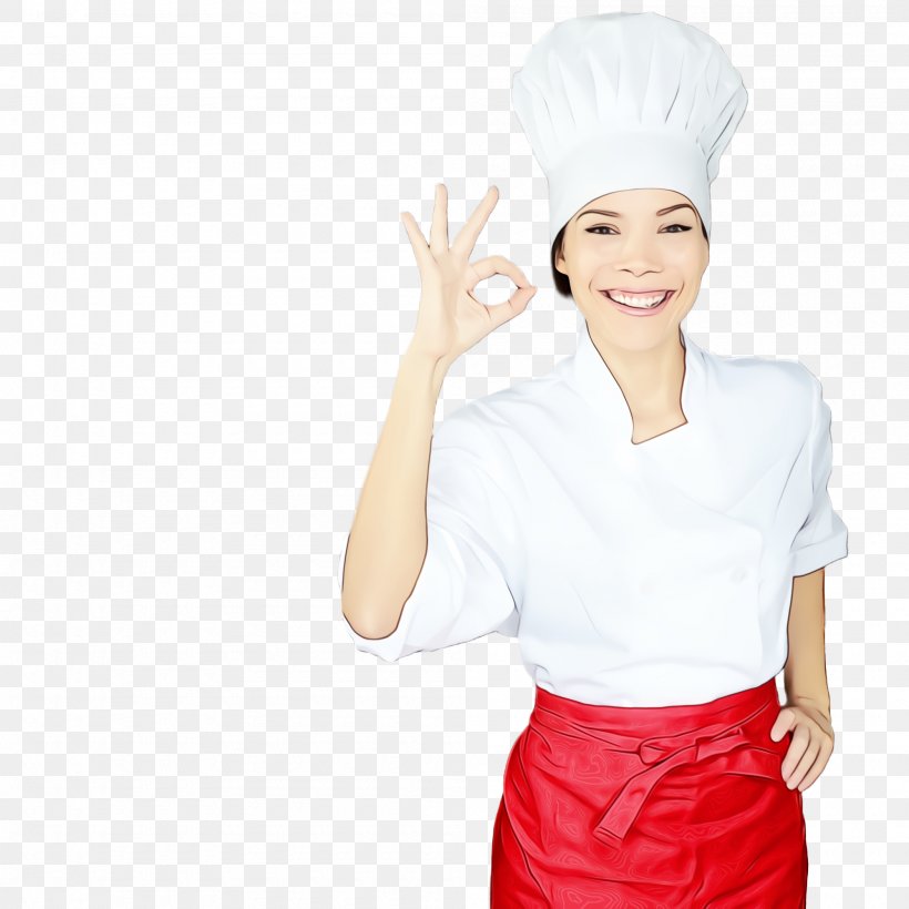 Cook Clothing Chef's Uniform Chef Uniform, PNG, 2000x2000px, Watercolor, Chef, Chefs Uniform, Chief Cook, Clothing Download Free