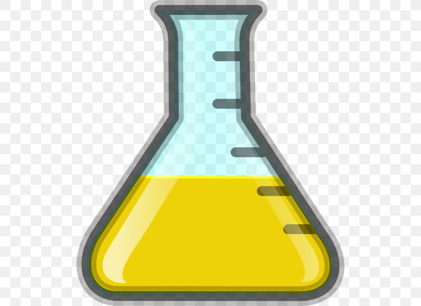 Erlenmeyer Flask Laboratory Flasks Chemistry Clip Art, PNG, 522x596px