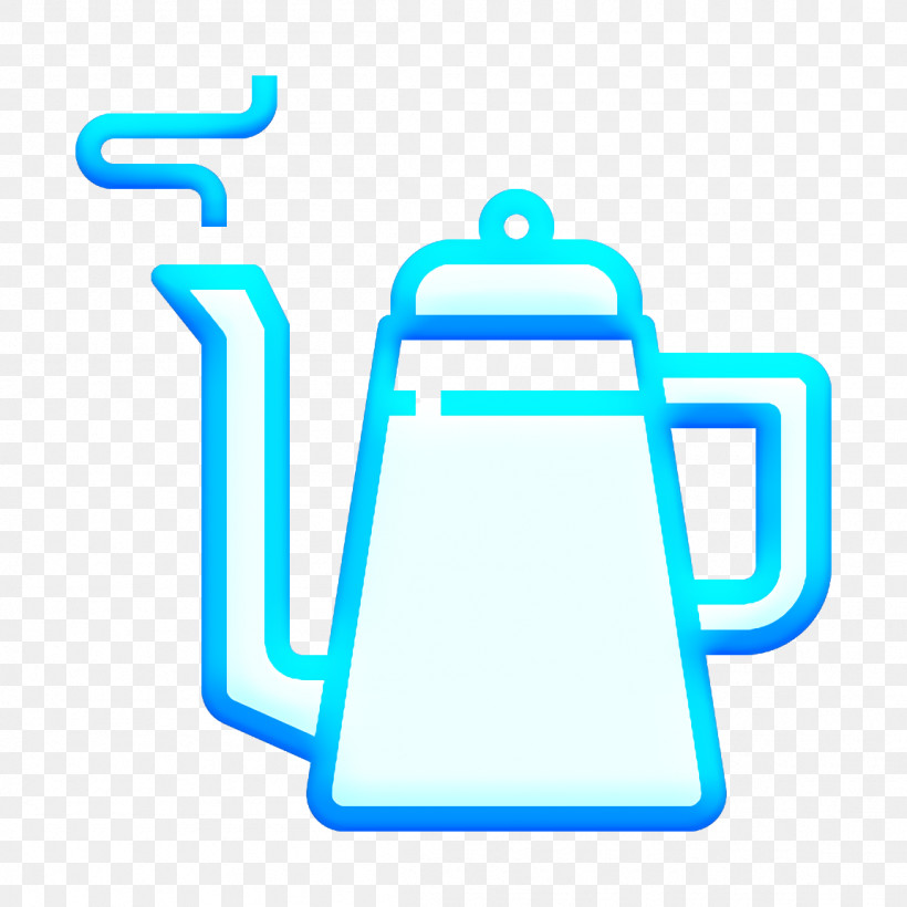 Kettle Icon Coffee Shop Icon Food And Restaurant Icon, PNG, 1152x1152px, Kettle Icon, Aqua, Azure, Blue, Coffee Shop Icon Download Free