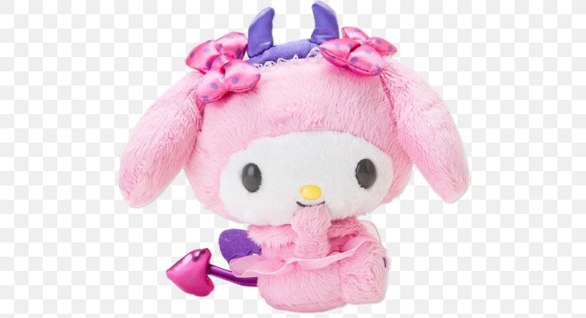 Plush My Melody Hello Kitty Stuffed Animals & Cuddly Toys Sanrio, PNG, 500x446px, Plush, Baby Toys, Doll, Hello Kitty, Kavaii Download Free