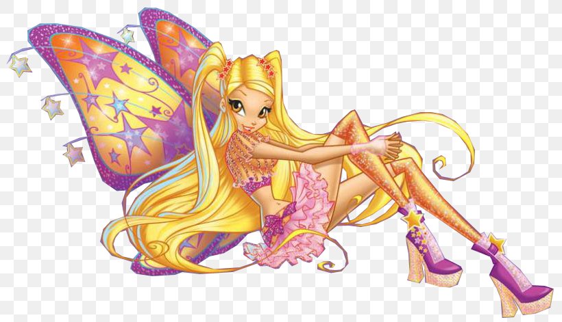 Stella Musa Roxy Sirenix, PNG, 817x471px, Stella, Art, Back To School, Believix, Butterfly Download Free