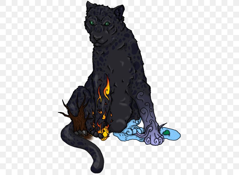 Black Cat Panther Leopard Lion Dog, PNG, 429x600px, Black Cat, Animation, Art, Black Panther, Carnivoran Download Free