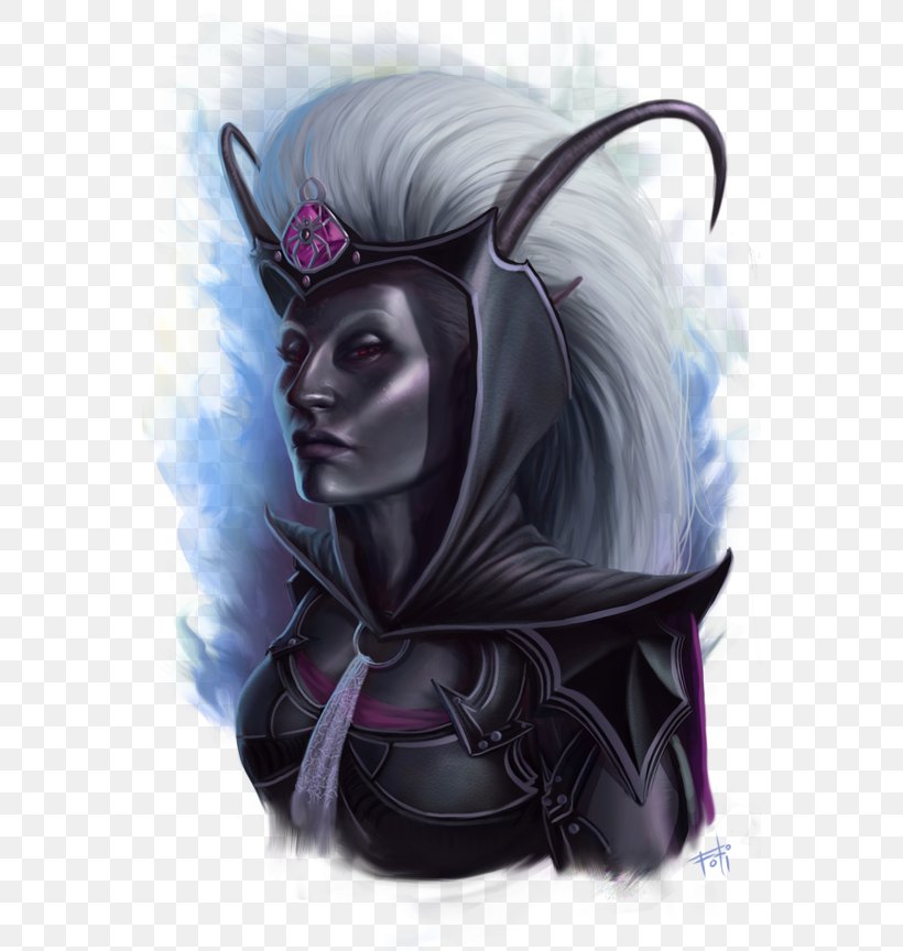 Dungeons & Dragons The Temple Of Elemental Evil Drow Zuggtmoy Elf, PNG, 562x864px, Watercolor, Cartoon, Flower, Frame, Heart Download Free