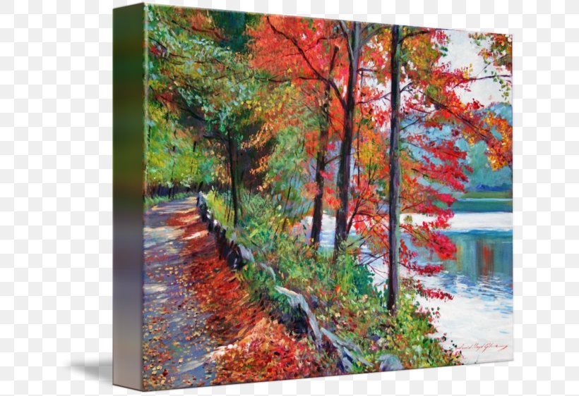 Painting Gallery Wrap Acrylic Paint Art Rockefeller State Park Preserve, PNG, 650x562px, Painting, Acrylic Paint, Art, Autumn, Branch Download Free