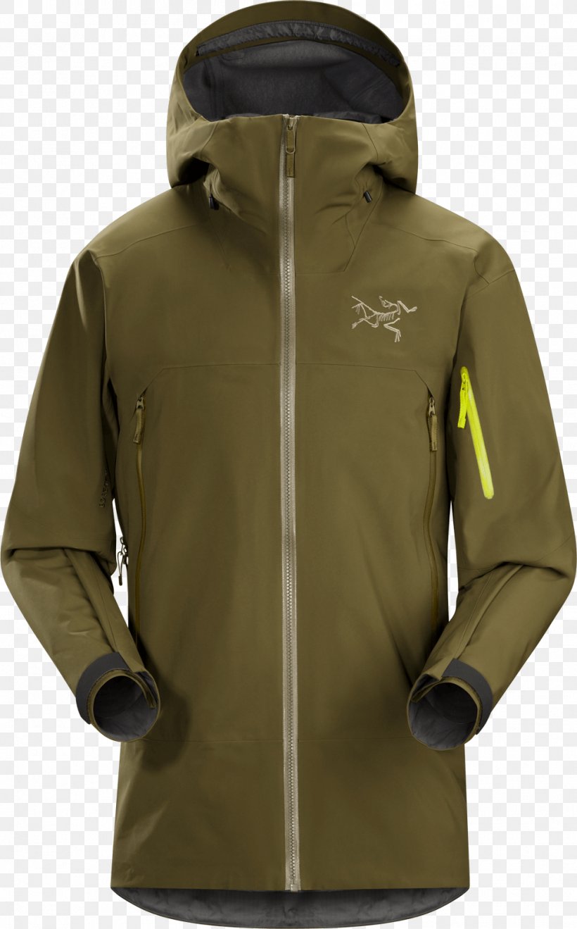 Jacket Arc'teryx Ski Suit Gore-Tex Hoodie, PNG, 994x1600px, Jacket, Boot, Clothing, Goretex, Hood Download Free