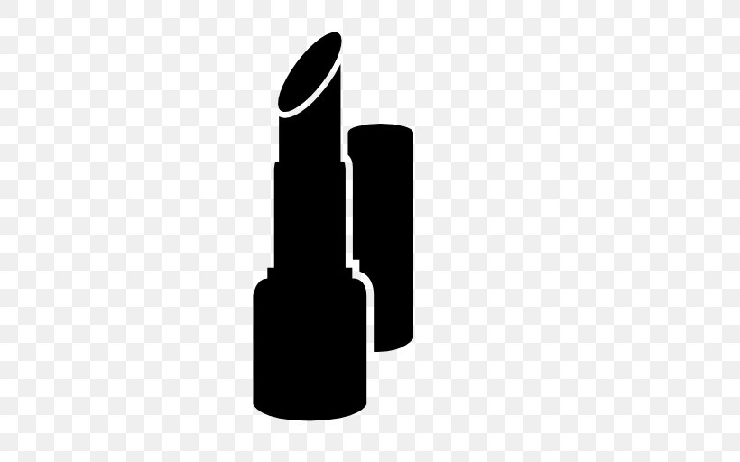 Lipstick Cosmetics Silhouette, PNG, 512x512px, Lipstick, Black And White, Cosmetics, Fashion, Icon Design Download Free