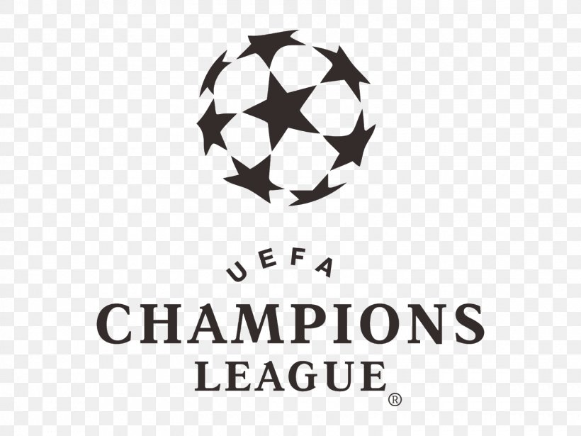 Logo 2017–18 UEFA Champions League Europe UEFA Europa League 2018–19 UEFA Champions League, PNG, 1600x1200px, 2018 Uefa Champions League Final, Logo, Ball, Black And White, Brand Download Free