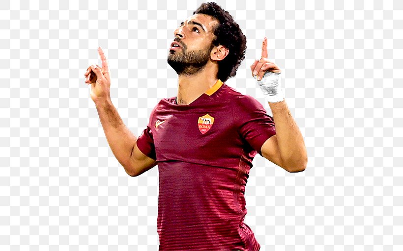 Mohamed Salah A.S. Roma FIFA 17 Real Madrid C.F., PNG, 512x512px, Mohamed Salah, As Roma, Beard, Display Resolution, Egypt Download Free