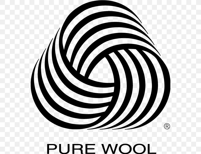 Woolmark Logo International Wool Textile Organisation, PNG, 570x630px, Woolmark, Black And White, Brand, Cotton, Franco Grignani Download Free