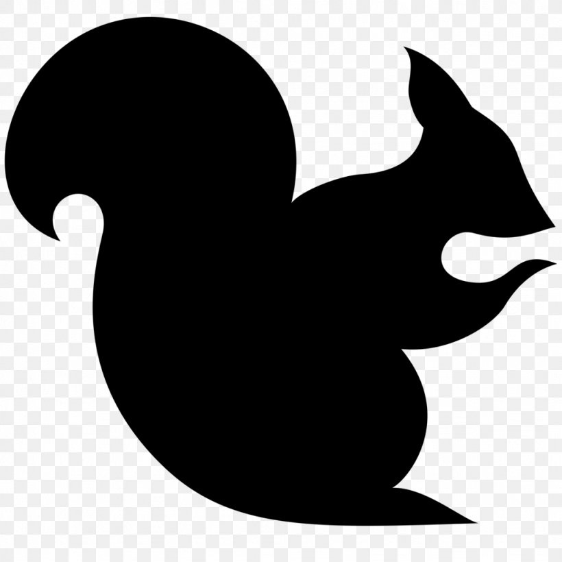 Squirrel Logo, PNG, 1024x1024px, Squirrel, Artwork, Beak, Bird, Black Download Free