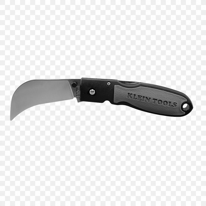 Utility Knives Hunting & Survival Knives Knife Klein Tools, PNG, 1000x1000px, Utility Knives, Blade, Cold Weapon, Cutting Tool, Handle Download Free