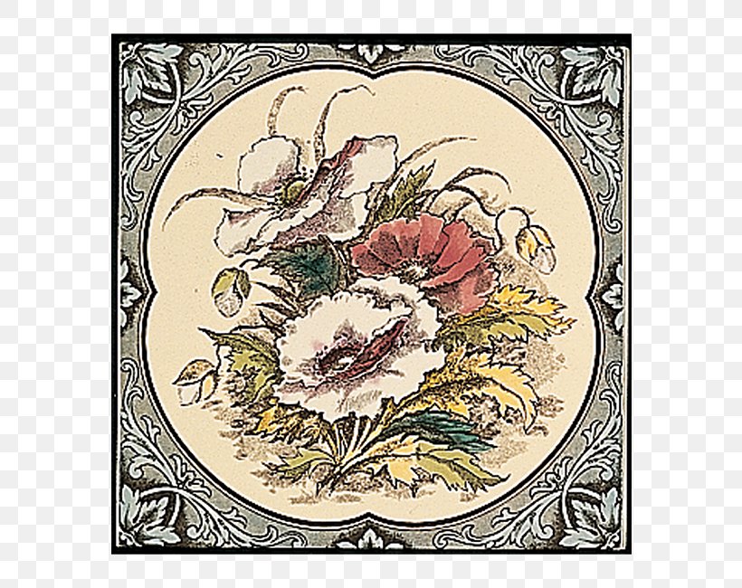 Floral Design Tile Flower Decorative Arts Ceramic, PNG, 650x650px, Floral Design, Art, Artwork, Blue, Butterfly Download Free