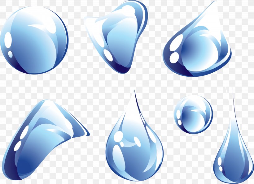 Water Drop Icon, PNG, 3578x2597px, Drop, Blue, Color, Computer Icon, Logo Download Free
