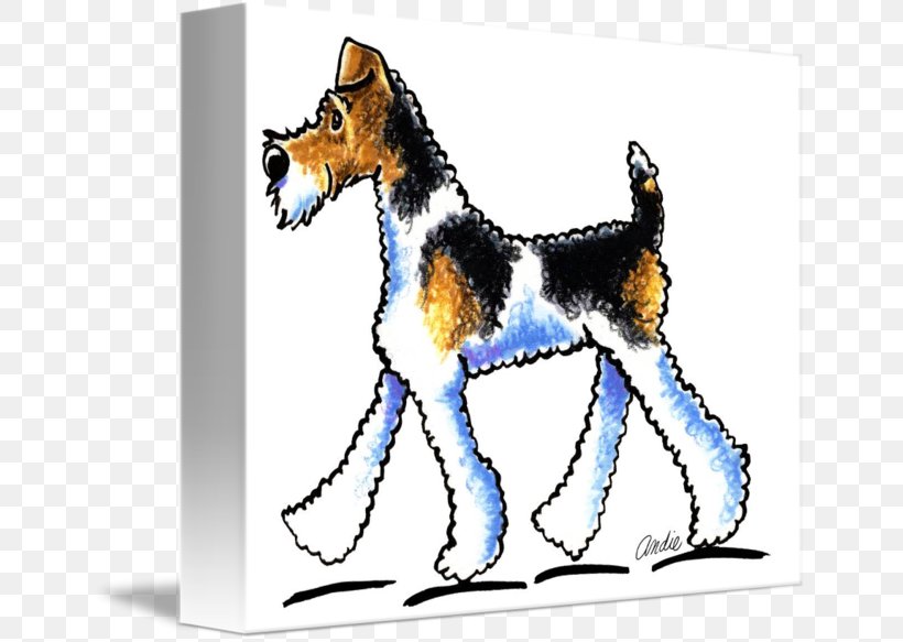 Dog Breed Wire Hair Fox Terrier Greeting & Note Cards, PNG, 650x583px, Dog Breed, Art, Breed, Briard, Carnivoran Download Free