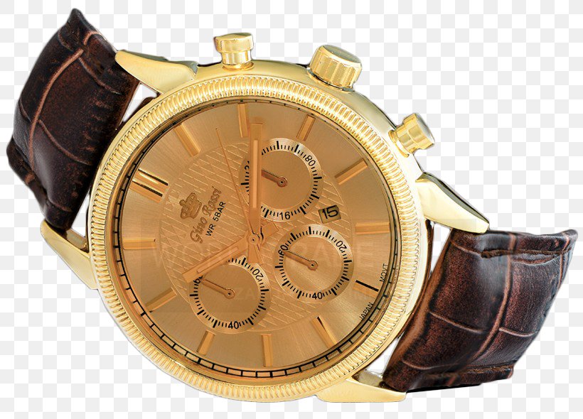 Gold Watch Strap Leather, PNG, 820x590px, Gold, Brand, Brown, Clothing Accessories, Leather Download Free