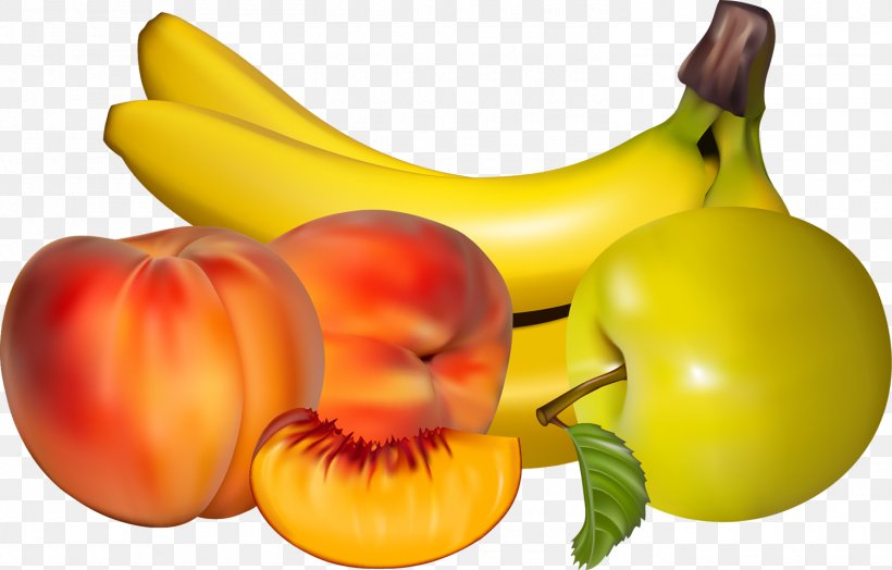 Vegetarian Cuisine Tangerine Orange Banana Clip Art, PNG, 1500x960px, Vegetarian Cuisine, Apple, Banana, Banana Family, Bell Pepper Download Free