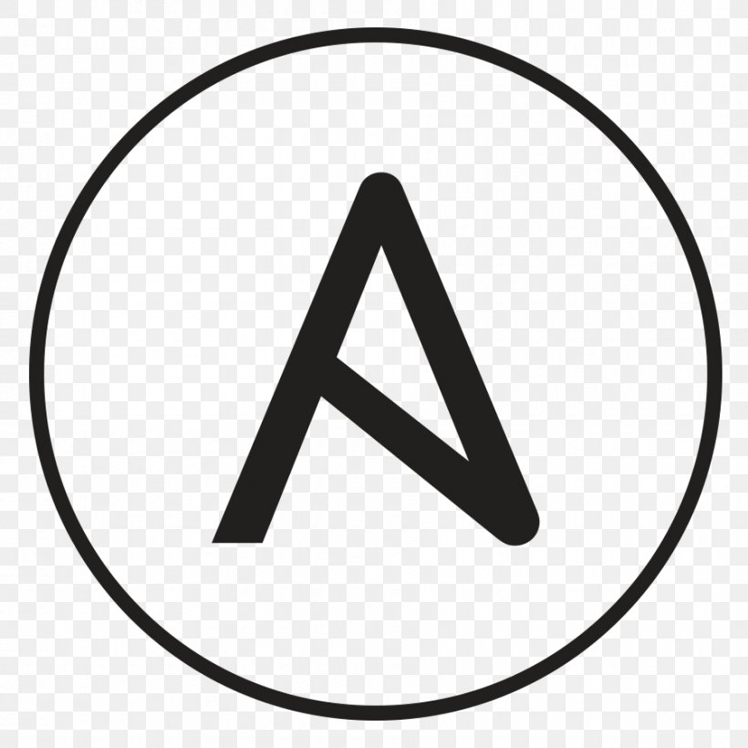 Ansible DevOps Toolchain Software Deployment Triangle, PNG, 900x900px, Ansible, Area, Black, Black And White, Brand Download Free