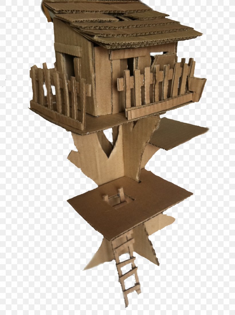 Tree House Cardboard Box, PNG, 1195x1600px, Tree House, Box, Building, Cardboard, Cardboard Box Download Free