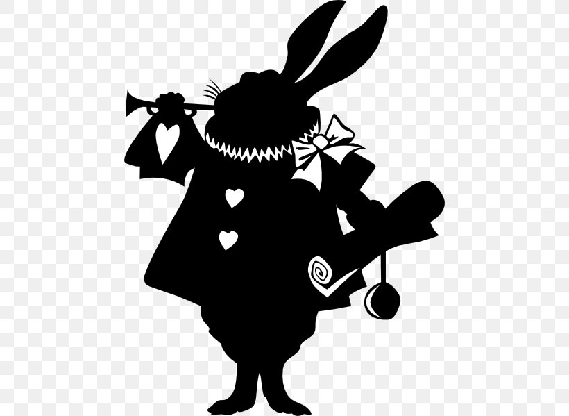 White Rabbit Alice's Adventures In Wonderland Mad Hatter March Hare Alice In Wonderland, PNG, 462x599px, White Rabbit, Alice In Wonderland, Artwork, Black And White, Drawing Download Free