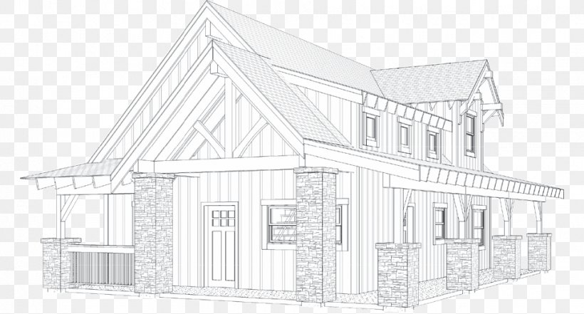 Architecture House Property Sketch, PNG, 965x519px, Architecture, Area, Artwork, Barn, Black And White Download Free