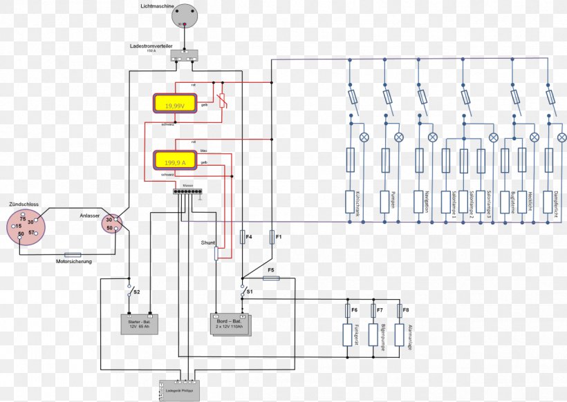 Circuit Diagram Wire Electricity Electronic Circuit, PNG, 1244x883px, Circuit Diagram, Alternator, Ammeter, Area, Diagram Download Free