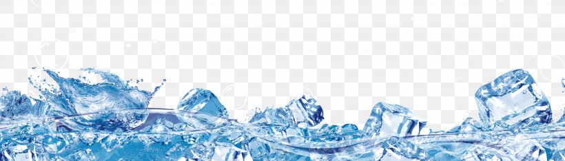 Cocktail Water Ice Cube, PNG, 2835x812px, Ice, Blue, Brand, Cube, Designer Download Free