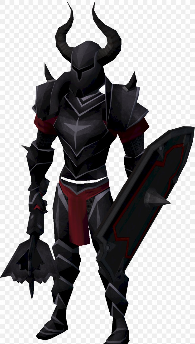 Old School RuneScape Armour Black Knight, PNG, 941x1658px, Runescape, Action Figure, Animation, Armour, Black Knight Download Free
