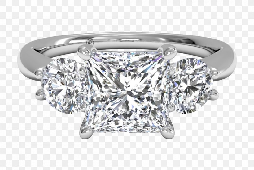 Princess Cut Engagement Ring Diamond Cut Prong Setting, PNG, 1000x672px, Princess Cut, Bezel, Bling Bling, Body Jewelry, Brilliant Download Free