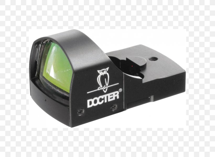 Red Dot Sight Docter Optics Reflector Sight Telescopic Sight, PNG, 600x600px, Red Dot Sight, Aimpoint Ab, Automotive Exterior, Binoculars, Docter Optics Download Free