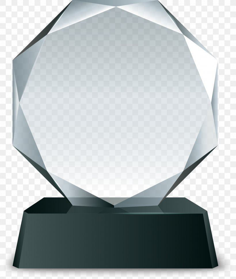 Trophy Crystal Euclidean Vector, PNG, 1875x2214px, Trophy, Award, Bounty, Commemorative Plaque, Crystal Download Free
