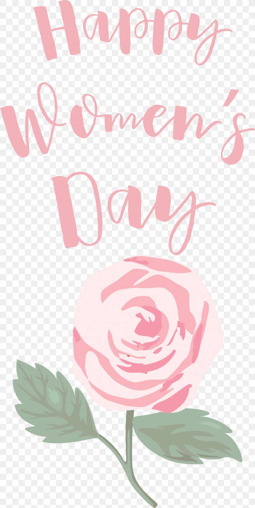 Happy Womens Day Womens Day, PNG, 1509x3000px, Happy Womens Day, Cut Flowers, Floral Design, Garden Roses, Greeting Card Download Free